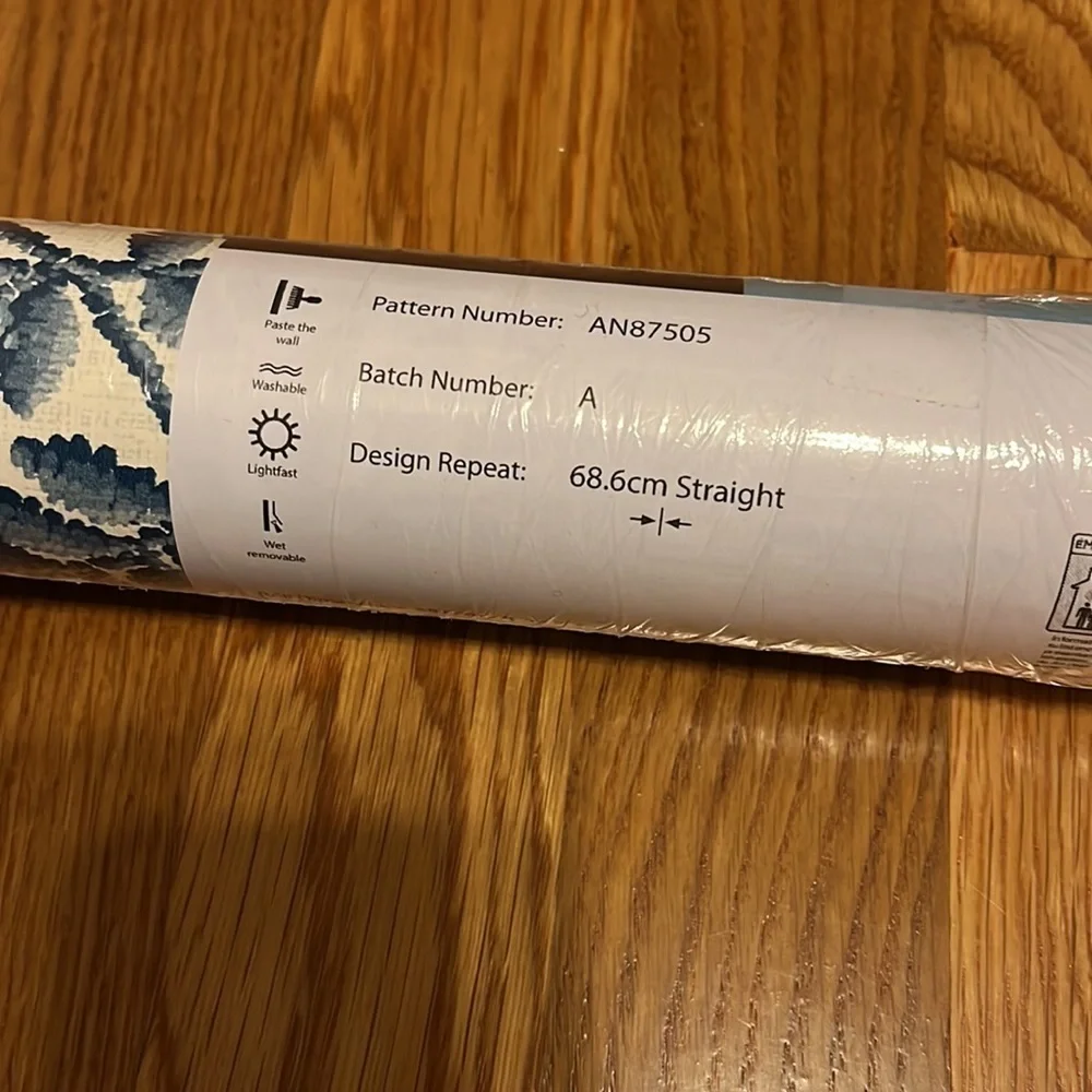 New Anthropologie Joy De Vie Toile Wallpaper